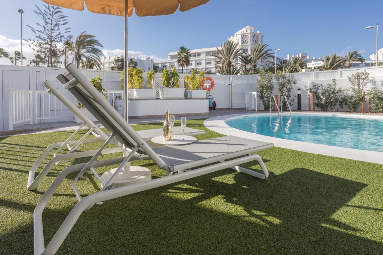 Lightbooking Alemania Piscina Privada Playa Del Ingles Exteriör bild